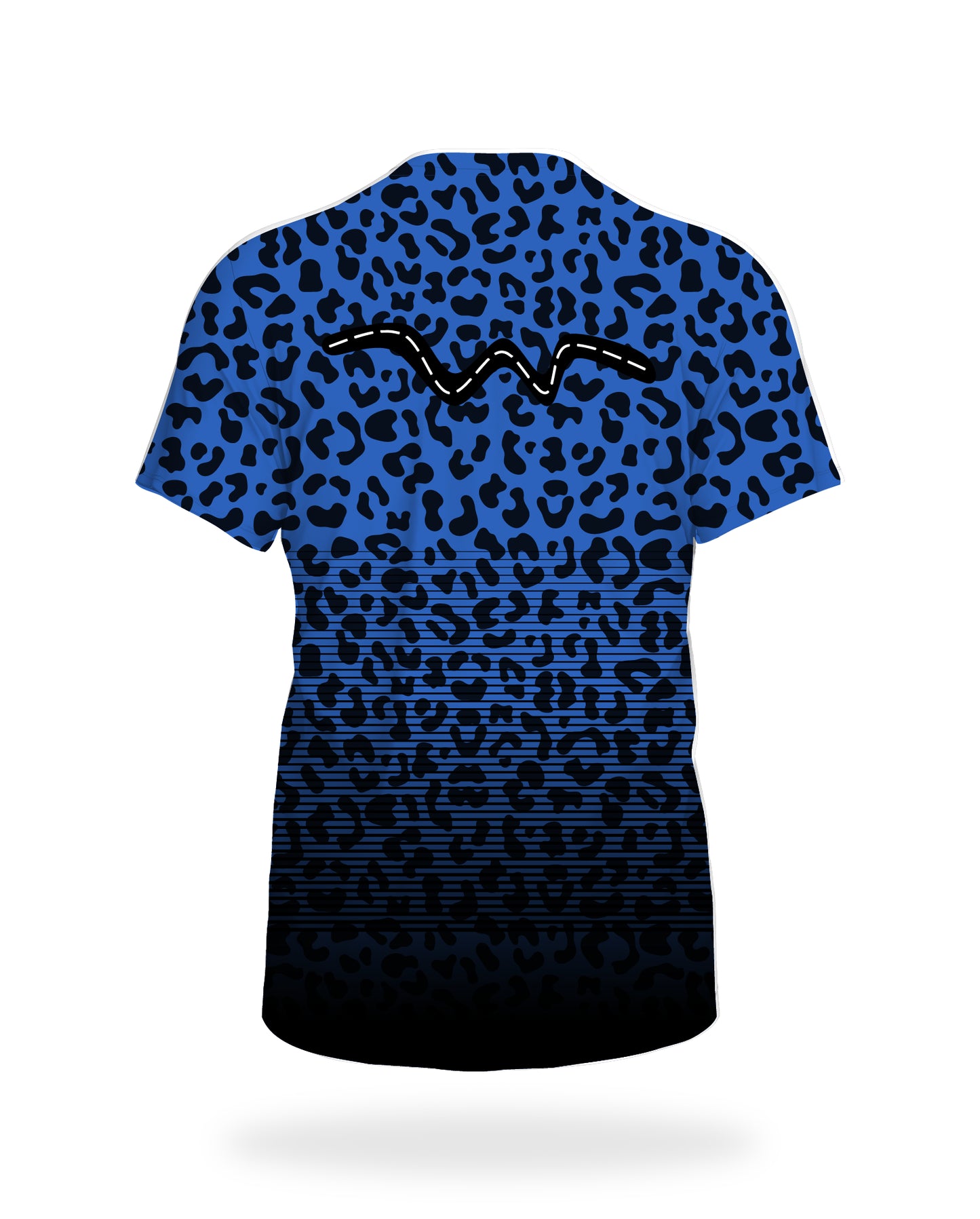 Men's Blue Leopard SS Tee - (Due early 2026)