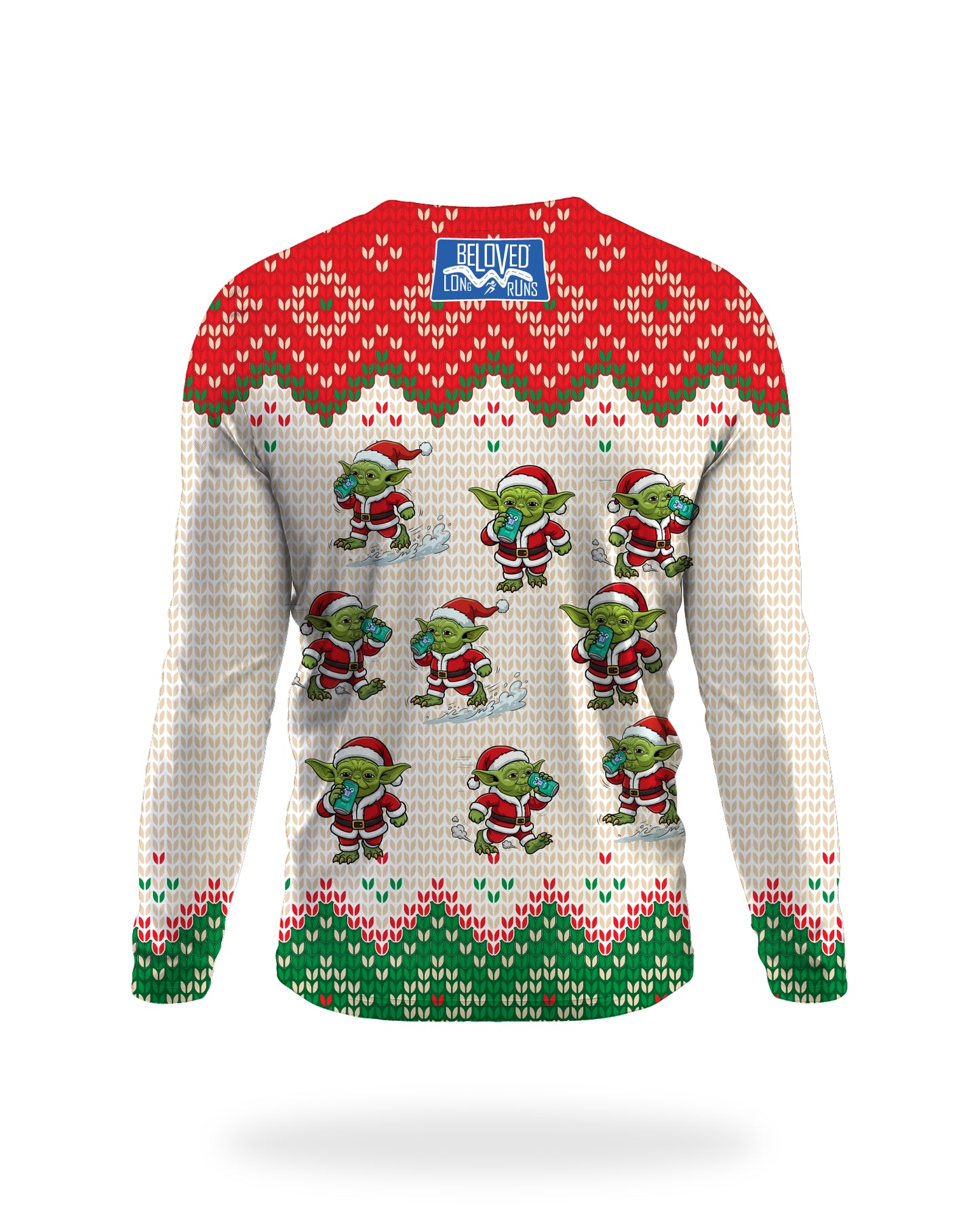 Women's Christmas Yoda Long Sleeve
