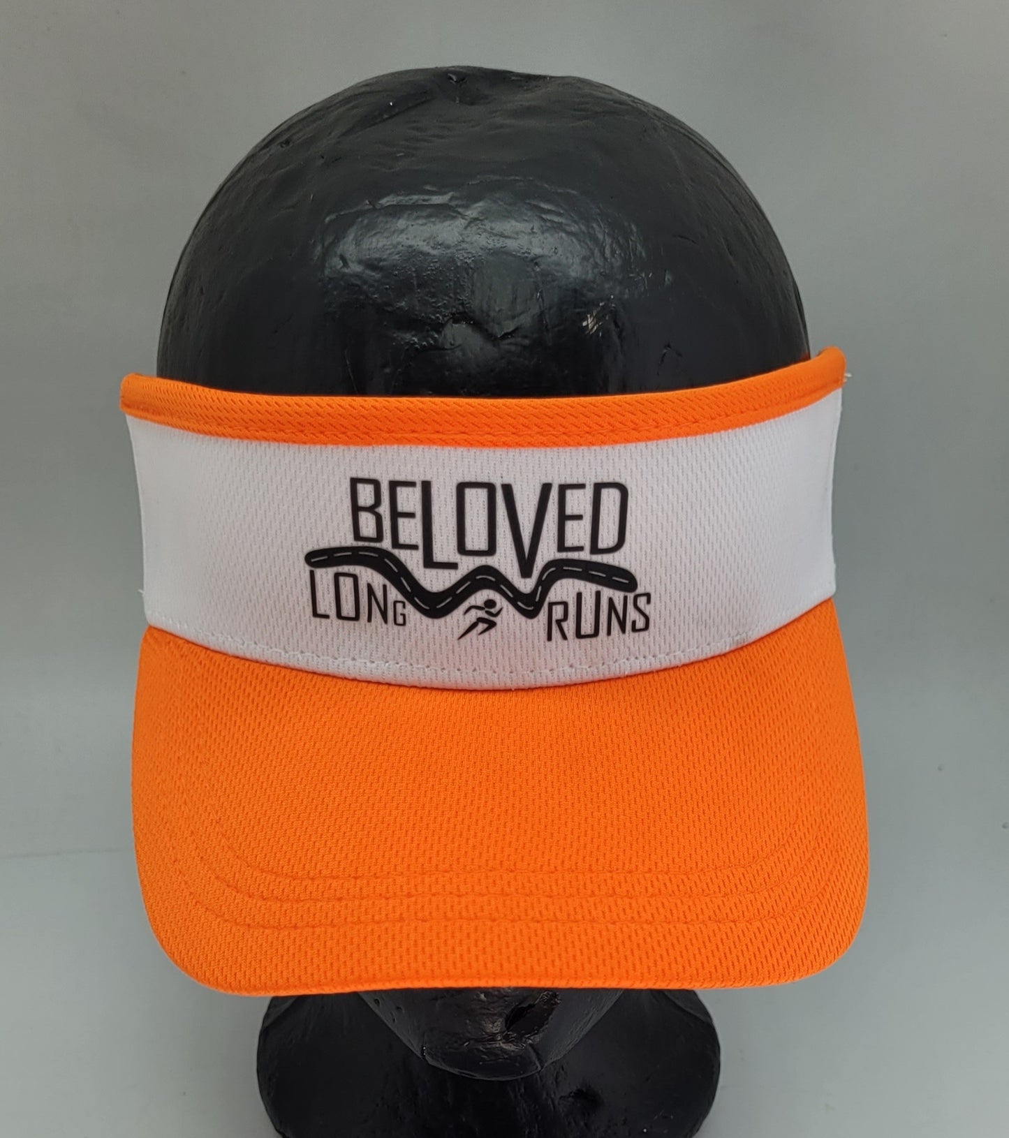 Athlete Visor - White/Orange