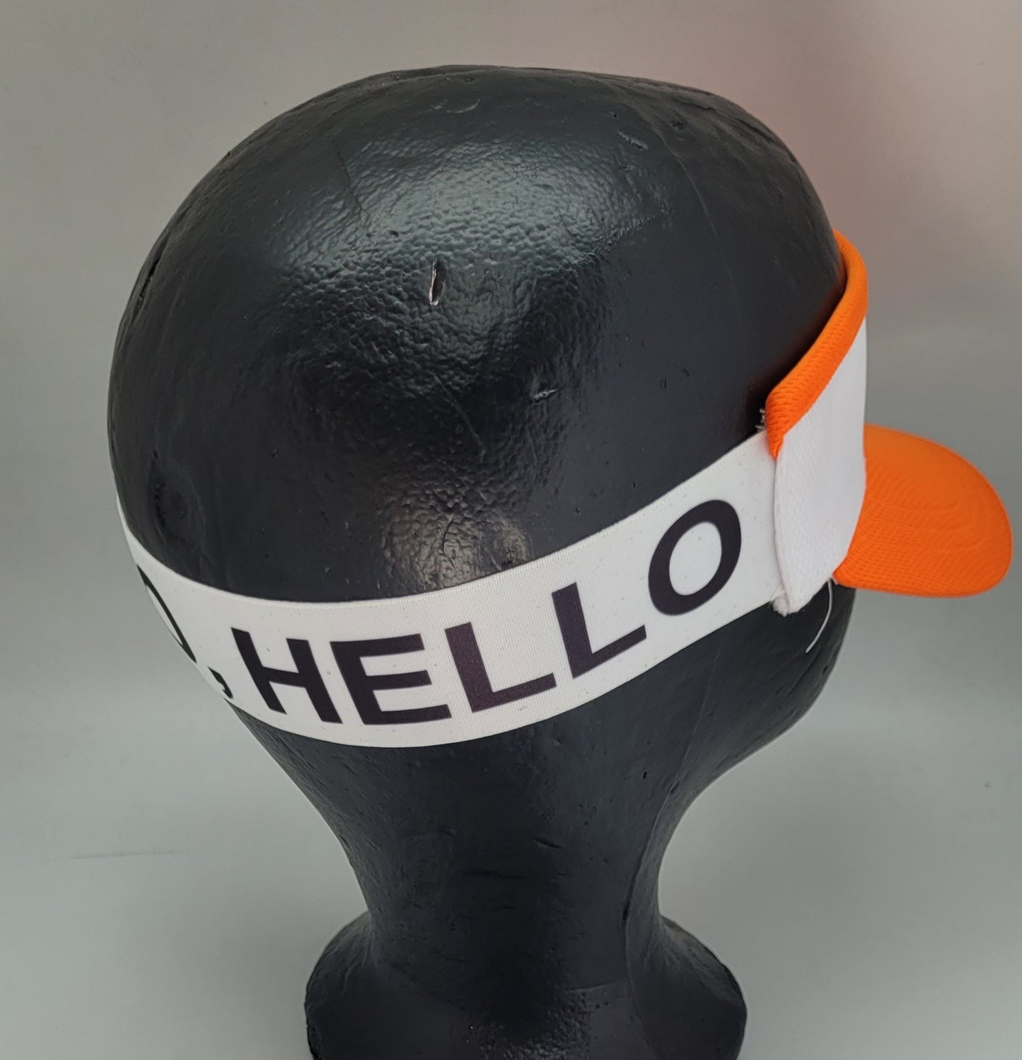 Athlete Visor - White/Orange