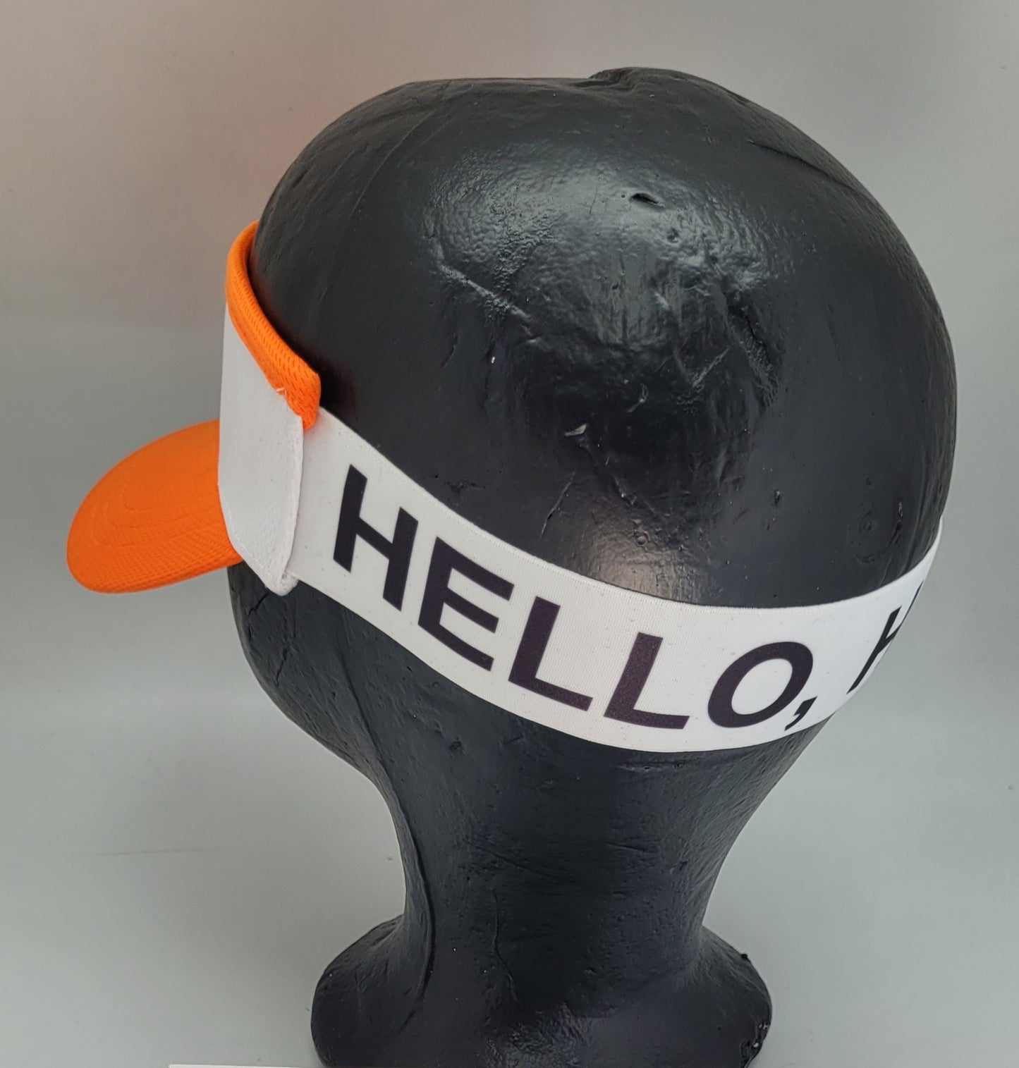 Athlete Visor - White/Orange