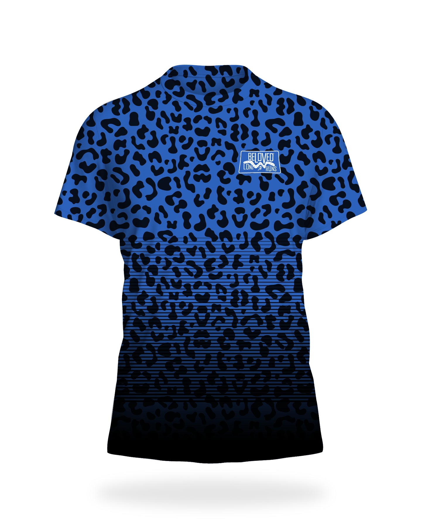 Men's Blue Leopard SS Tee - (Due early 2026)