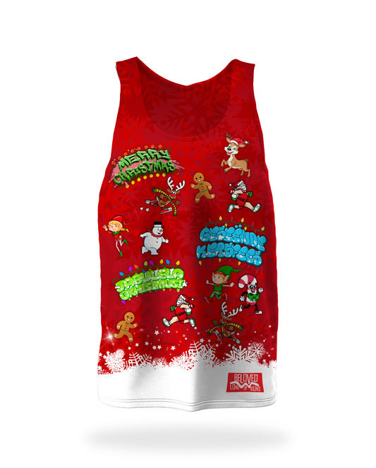 Men's Xmas Characters Vest