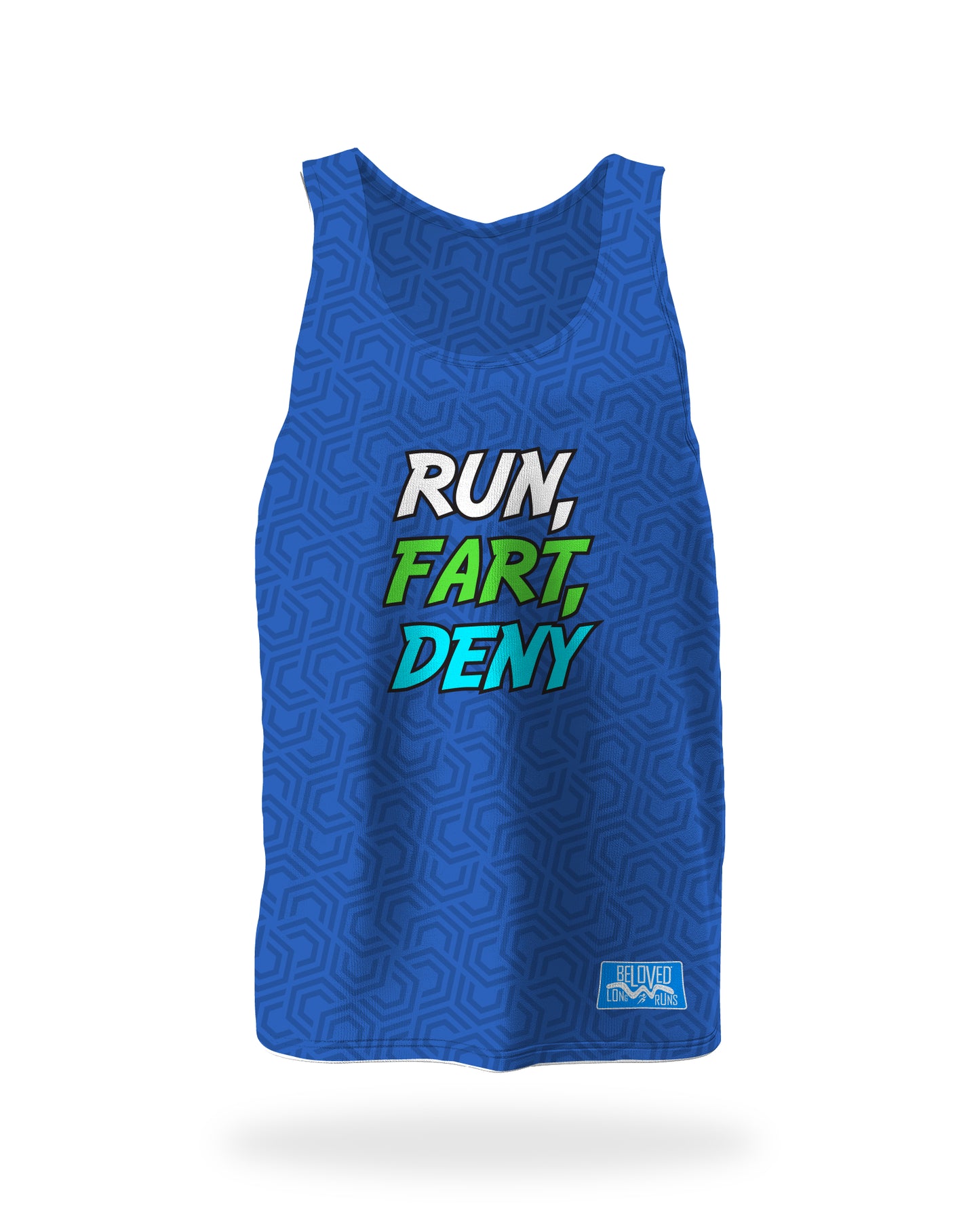 Men's Run, Fart, Deny Vest.
