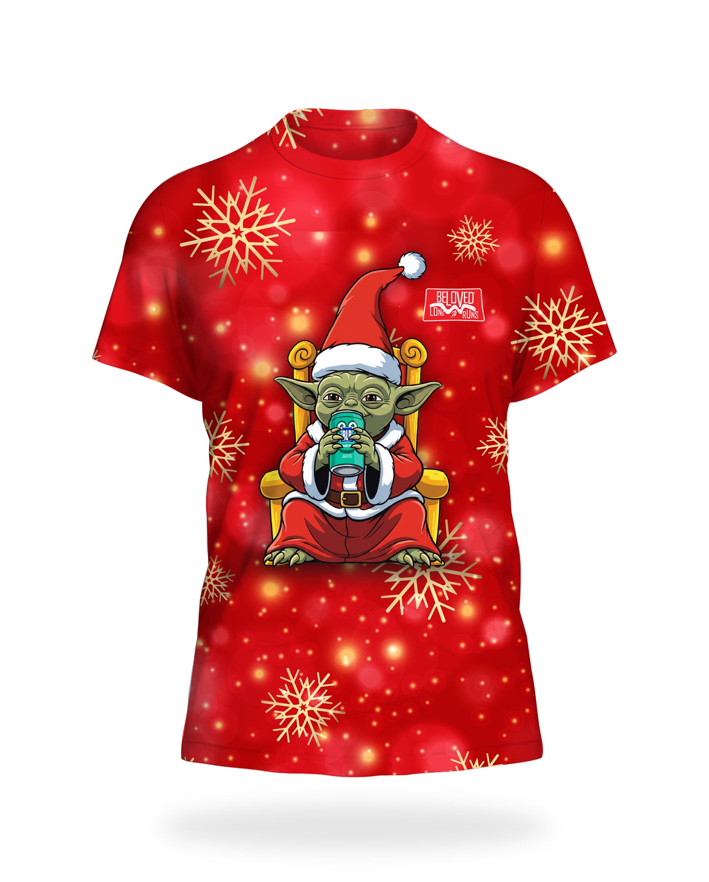 Kiddies Xmas Yoda SS Tee .
