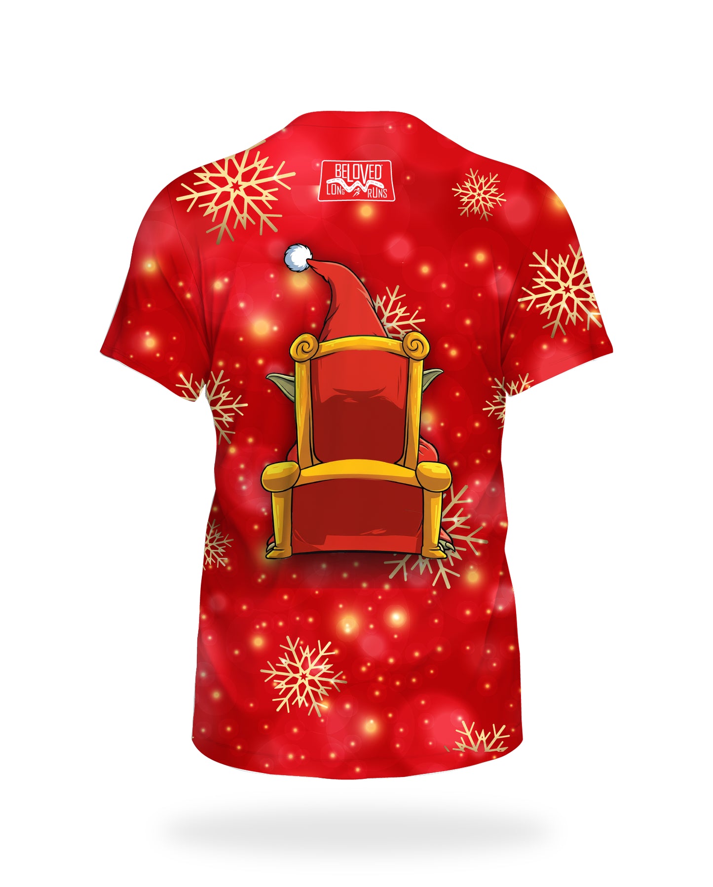 Women's Xmas Yoda SS Tee .