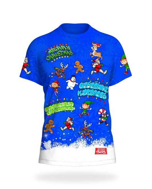 Kiddies Christmas Characters Short Sleeve
