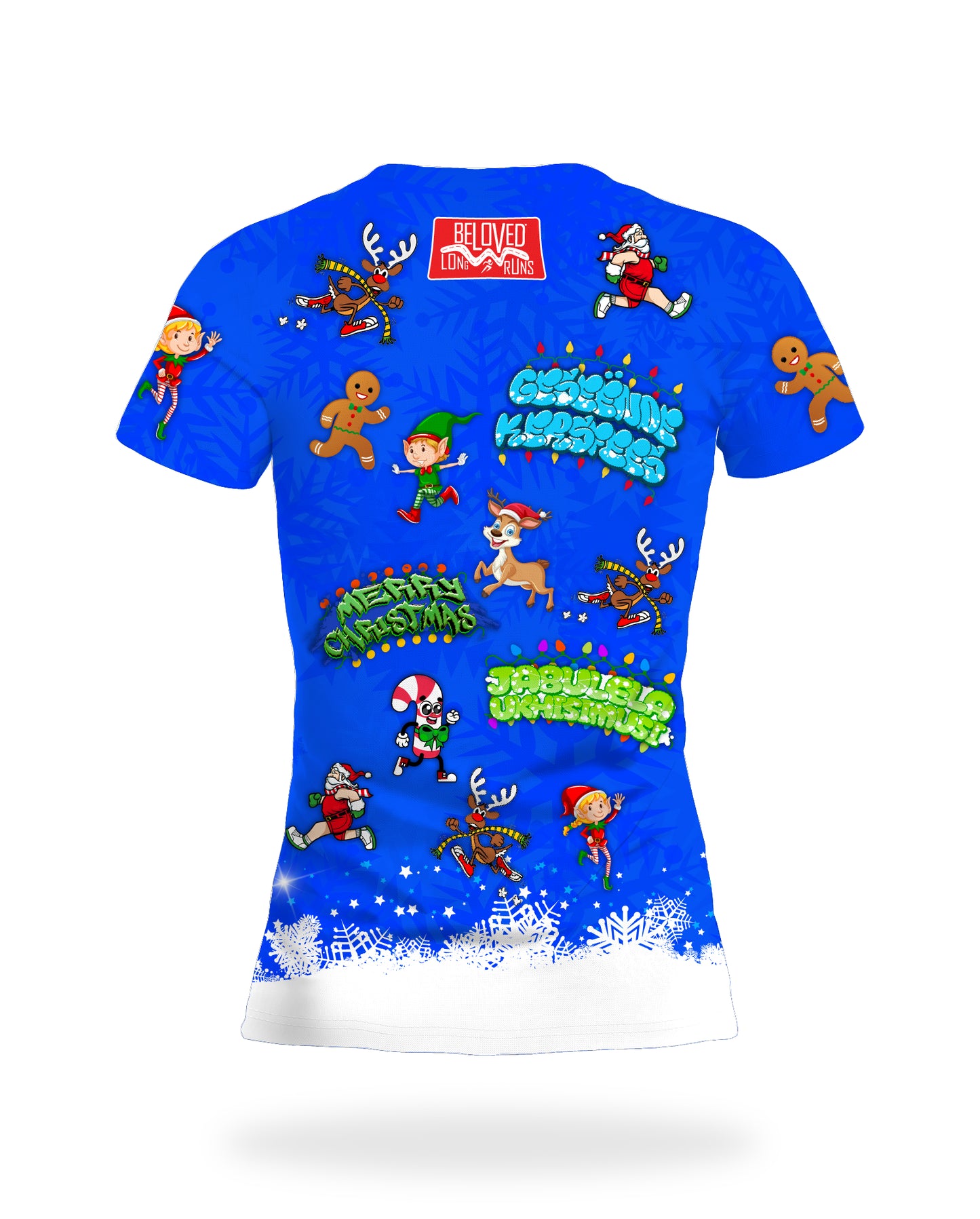 Women's Christmas Characters SS Tee