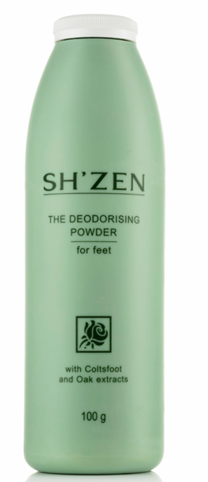 SH'ZEN 'The Deodorizing Foot Powder"