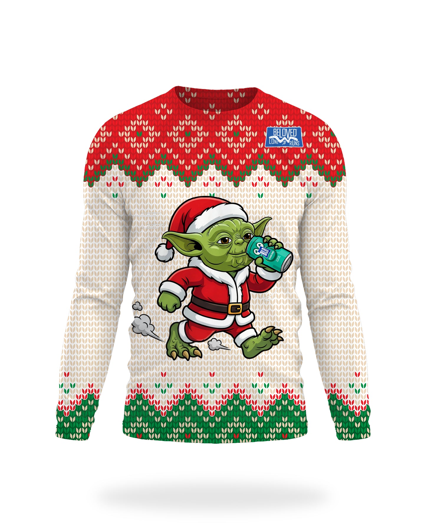 Women's Christmas Yoda Long Sleeve