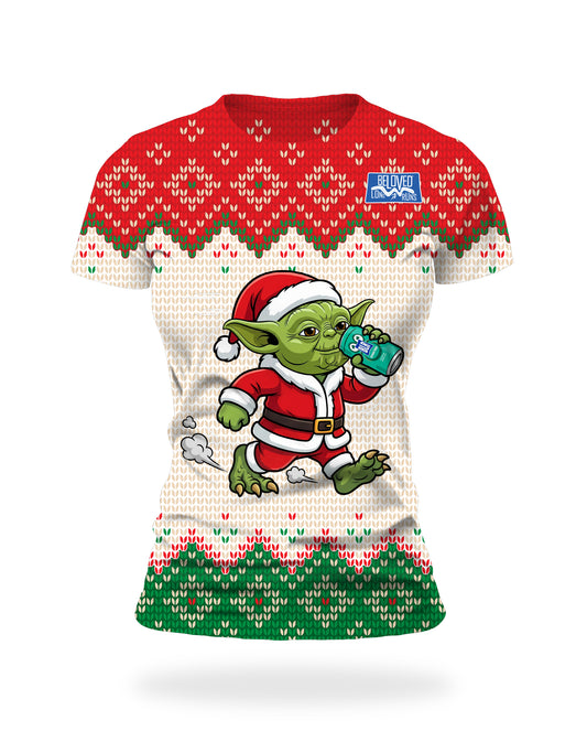 Women's Christmas Yoda SS Tee