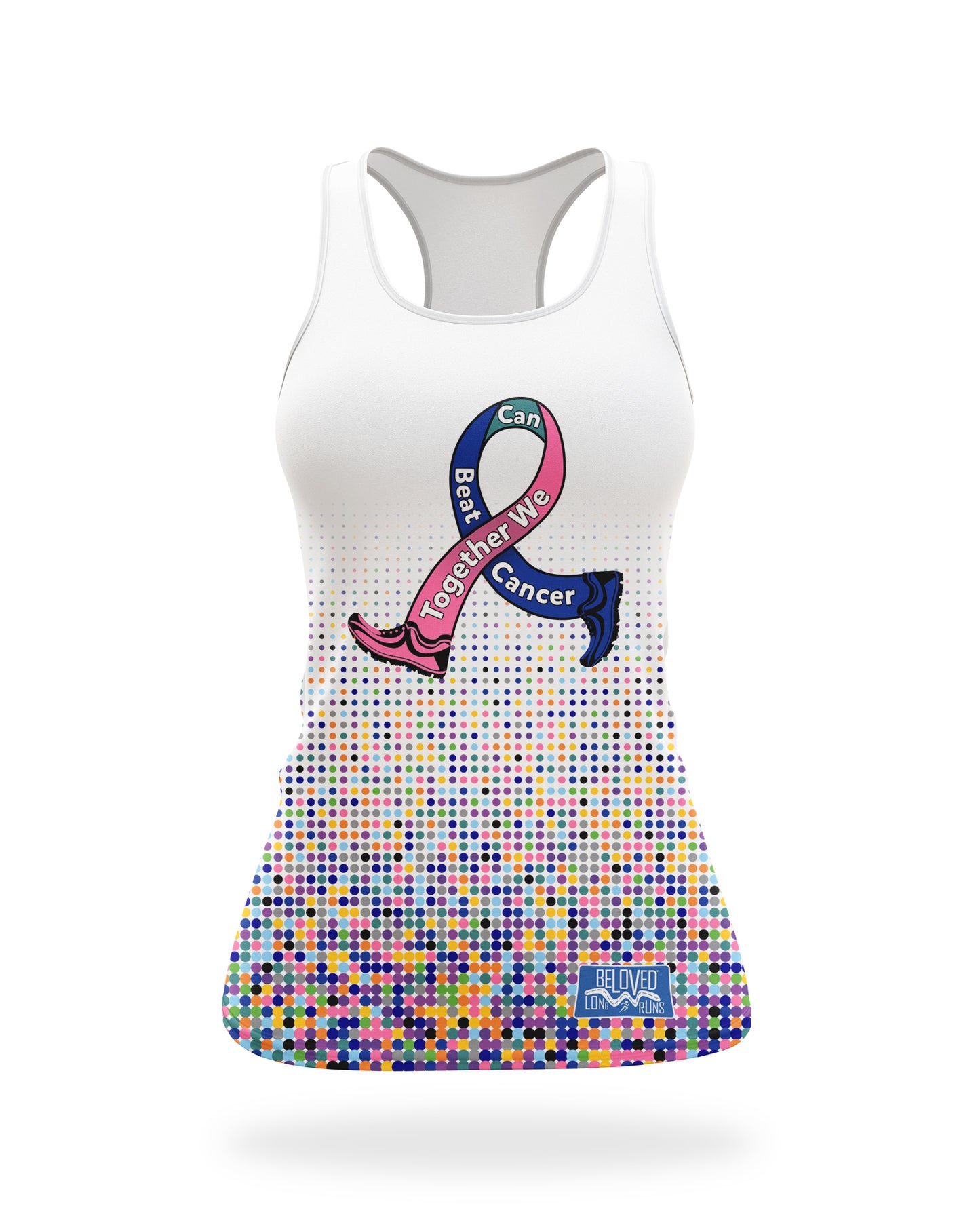 Women's Together We Can Beat Cancer Vest - DUE END FEB